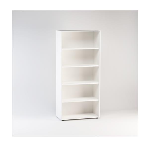 HIGH OPEN BOOKCASE DIM.90X44.5X196.7h WHITE