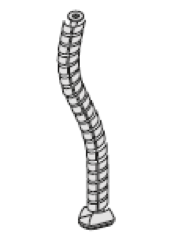 2-WAY VERTEBRA FOR GRAY OR BLACK CABLE RISE
