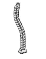 VERTEBRA 2 VIE PER SALITA CAVI GRIGIA O NERA