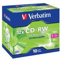 CD-RW 700MB 80 RISCRIV.12X CF.10  S