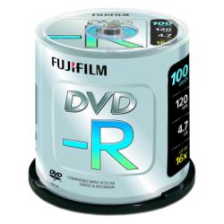 BOX DVD-R 4 7GB 16X CAMPANA 100 PZ