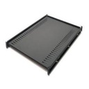 FIXED SHELF 114KG BLACK VENTILATED