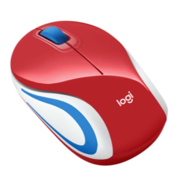 WIRELESS MINI MOUSE M187 RED