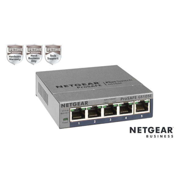 5PT GIGABIT PLUS SWITCH