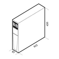 BATTERY BOX FOR SDH2200 SDH3000