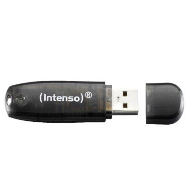 16GB BLACK USB 2.0 USB STICK