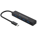 HUB USB 3.1 TYPE C - 4 USB 3.0