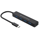 HUB USB 3.1 Type C - 4 USB 3.0