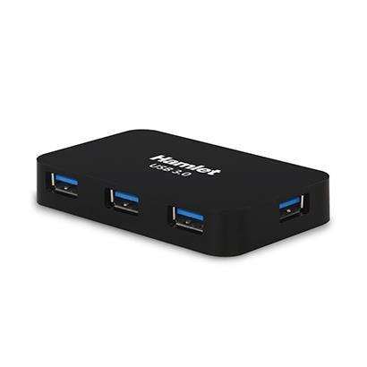 4 PORT USB 3.0 HUB WITH WINGS 10W