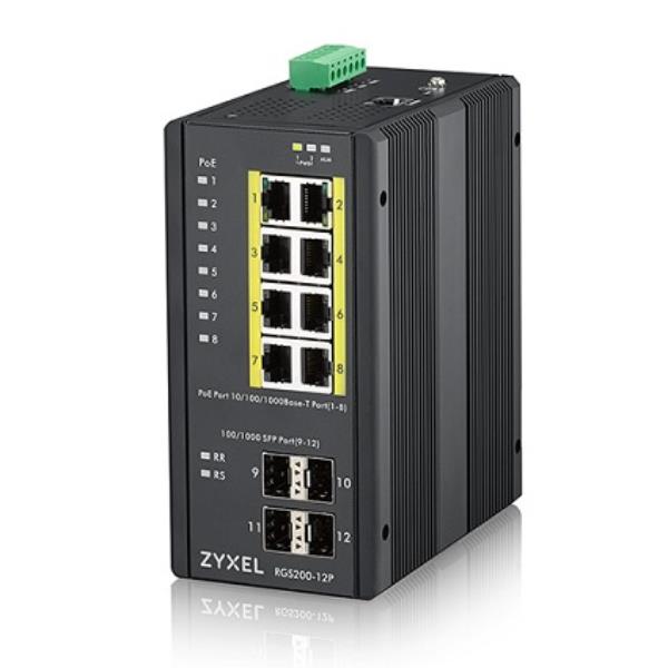 SWITCH 12 PORTE MANAGED  8 PORTE