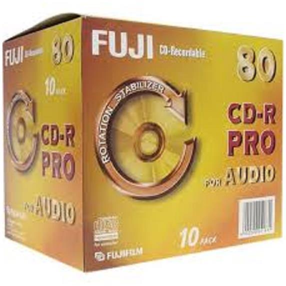 CD-R AUDIO 80 PRO JCASE CONF 10PZ