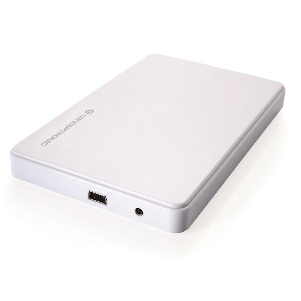 BOX HDD 2 5  USB 2.0 BIANCO