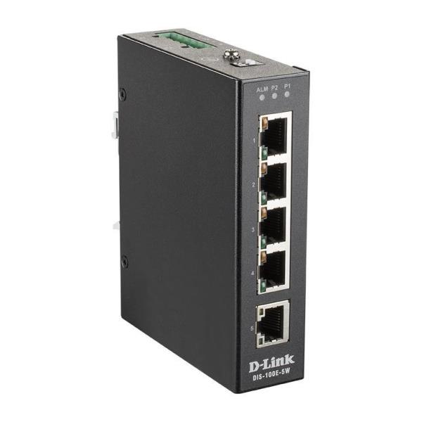 5 PORT UNMANAGED SWITCH WITH 5