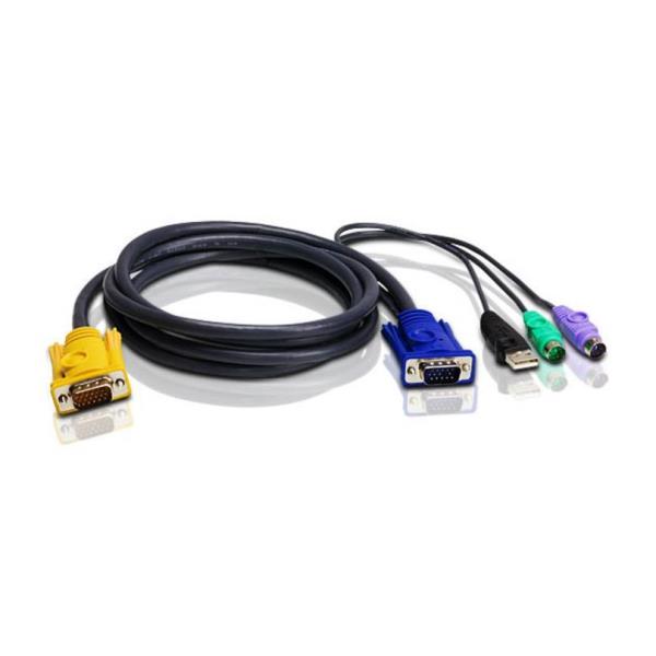 1.8M USB PS/2 KVM CABLE