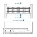 RACK SLIDE RAIL KIT FOR ES NAS