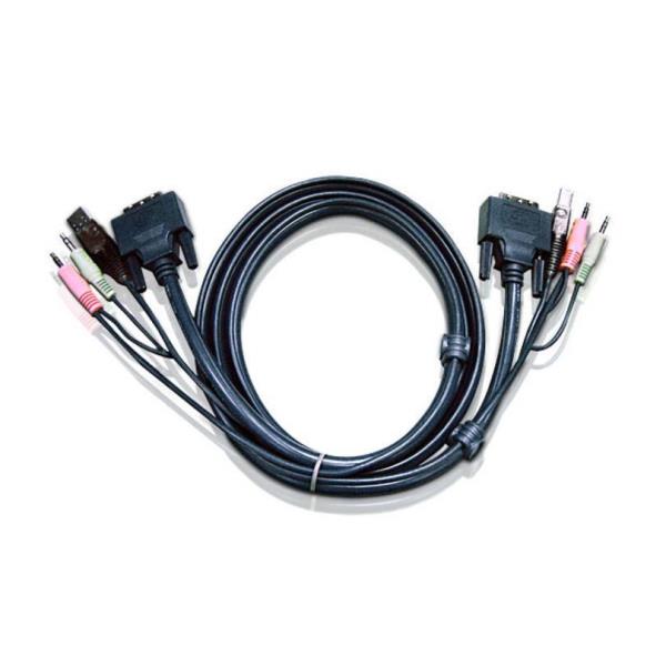 USB DVI-D KVM CABLE 3M