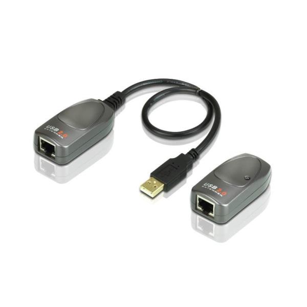 EXTENDER USB 2.0 OVER CAT5E/6 (60M)