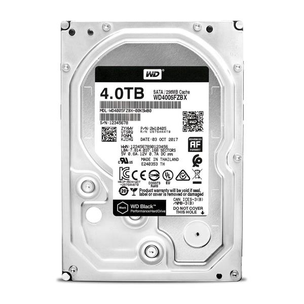 WD BLACK 3.5P 4TB SATA3 NAS (DK)