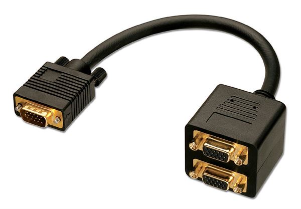 2 PORT VGA SPLITTER CABLE