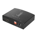 AUDIO EXTRACTOR HDMI 4K CON BYPASS