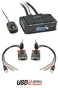 Switch KVM Compact VGA USB 2.0 a
