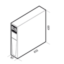 BATTERY BOX SDH 72V BB M4