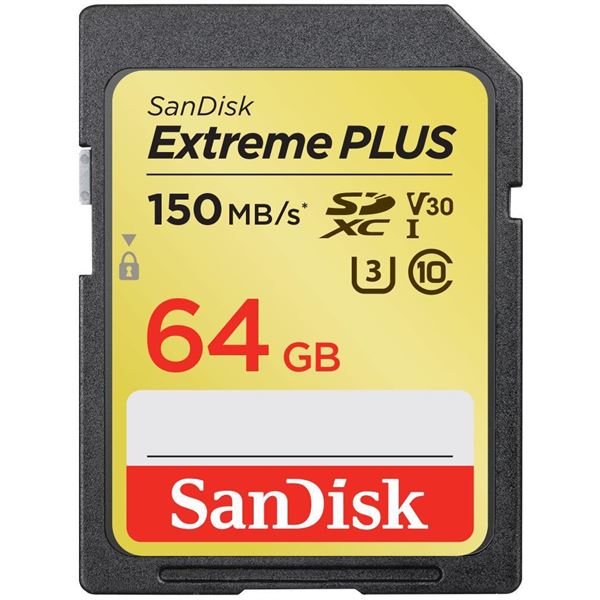 SECURE DIGITAL EXTREME PLUS 64GB