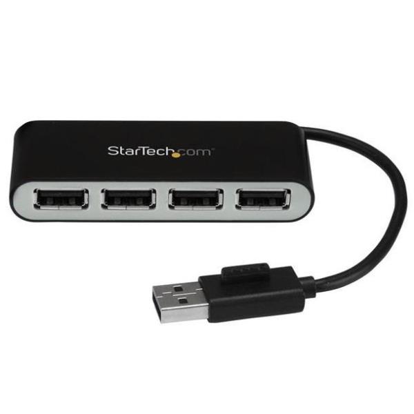 PORTABLE 4-PORT USB2.0 HUB