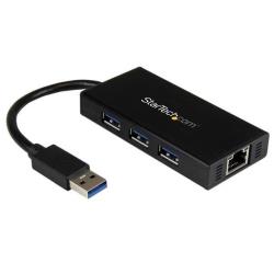 HUB PORTATILE USB 3.0 CON GBE