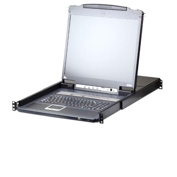 16-PORT SINGLE RAIL 17&quot; LCD KVM