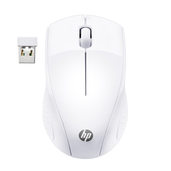 HP WIRELESS MOUSE 220 S WHITE