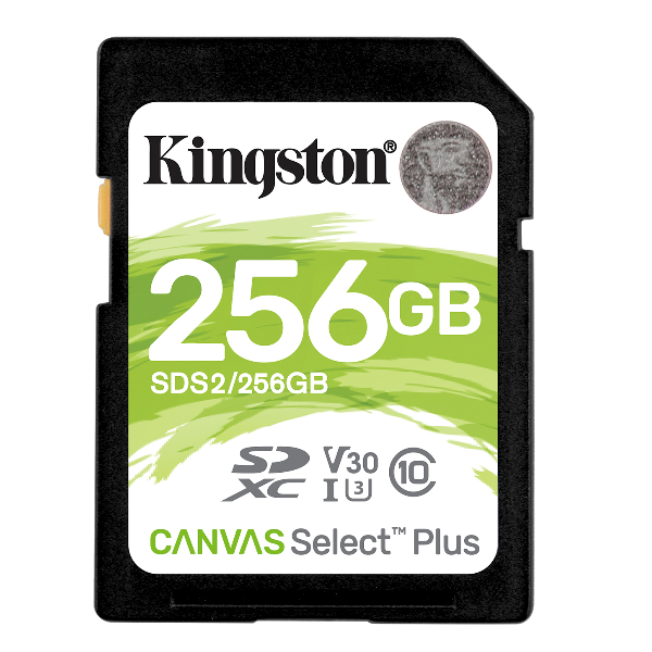 256GB SDXC CANVAS SELECT PLUS