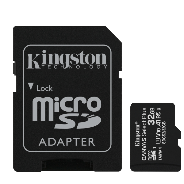 32GB MICSD CANVASSELECTPLUS + ADP