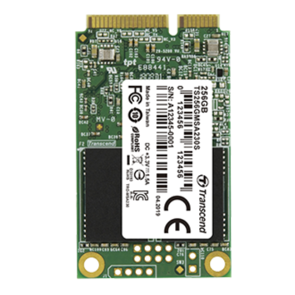 256GB  MSATA SSD SATA3 3D TLC