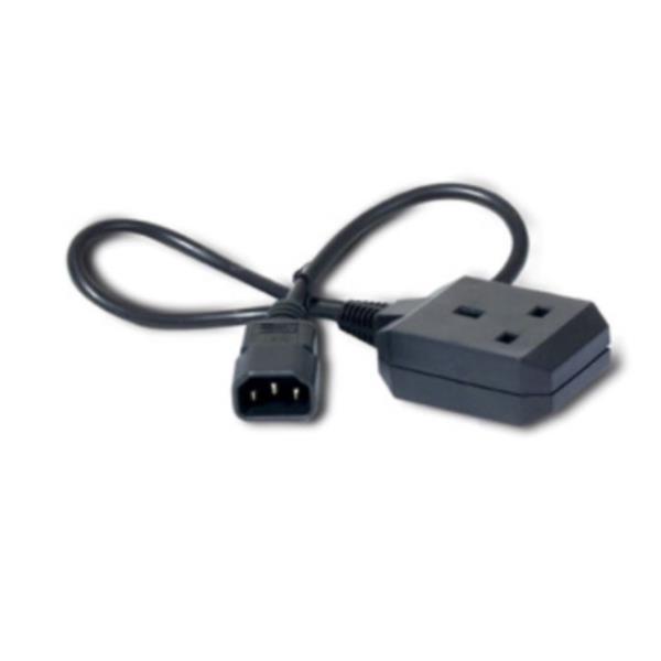 POWER CORD C14 TO BS1363 (UK) 0.6