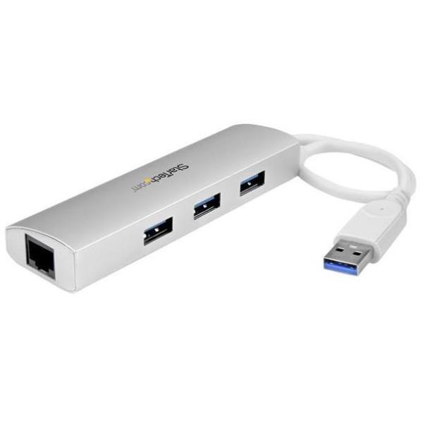 USB 3.0 HUB 3 PORT NIC GBE