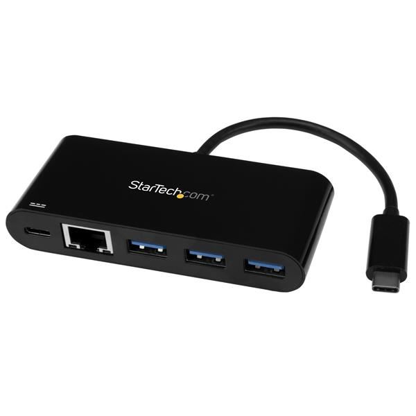 3-PORT USB 3.0 HUB GBE AND PD