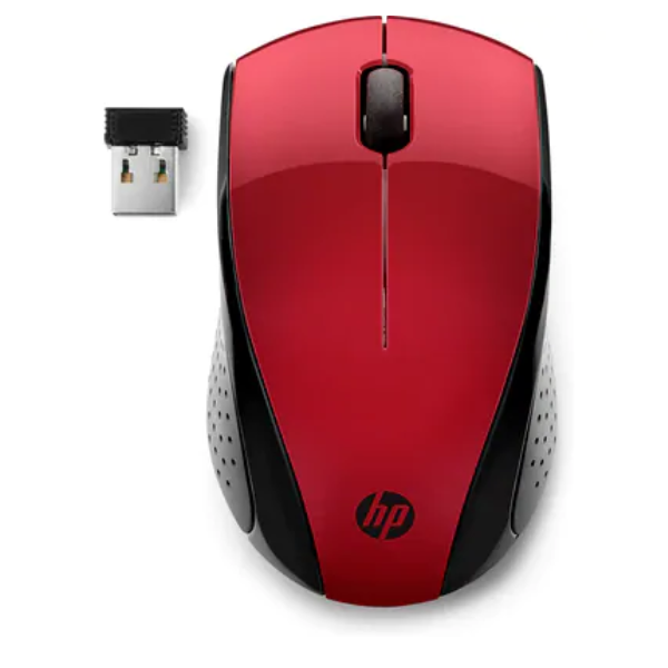 HP WIRELESS MOUSE 220S RED