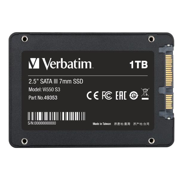 1TB SATA3 2.5 SSD 7MM  VI550