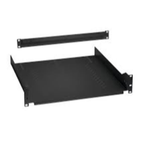 FIXED SHELF 2U P470 4 MONT. BLACK