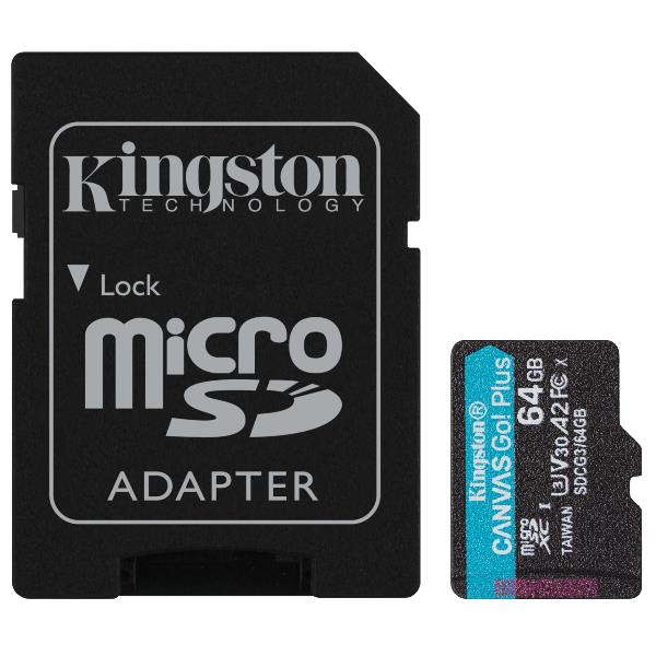 64GB MICROSDXC CANVAS GO PLUS