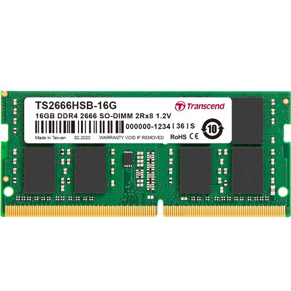 16GB DDR4 2666 SO-DIMM 2RX8 1.2V