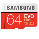 MICRO SD EVO PLUS 64GB UHS I