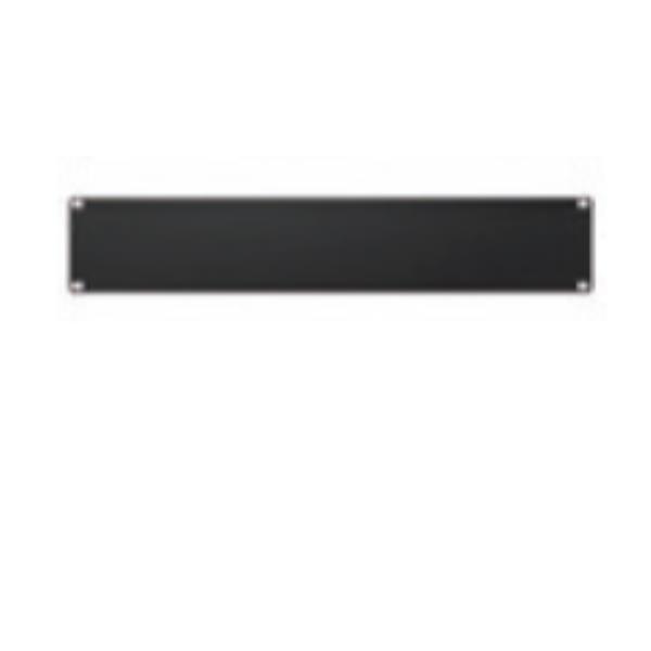 BLIND PANEL 2U BLACK