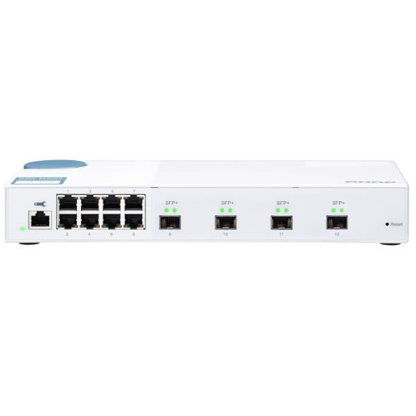 WEB MANAGEMENT SWITCH 8+4 PORT