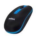 MOUSE WIRELESS BLACK/BLUE 1600 DPI