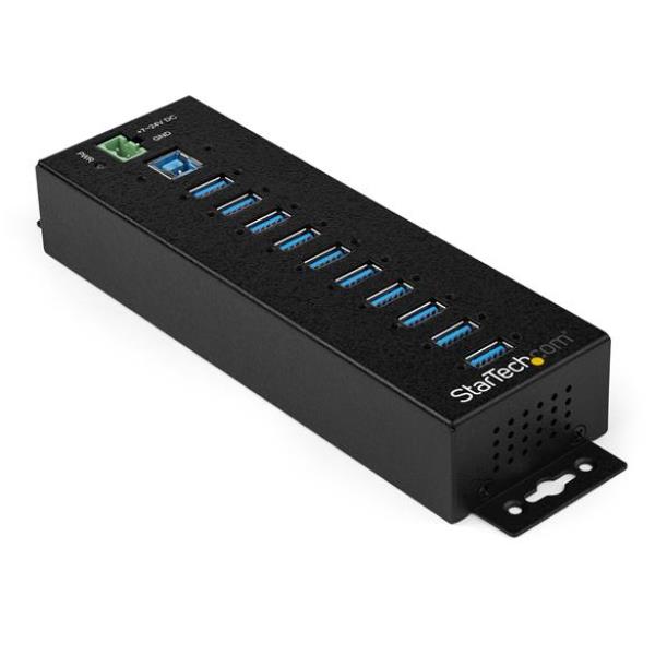 10 PORT INDUSTRIAL USB 3.0 HUB