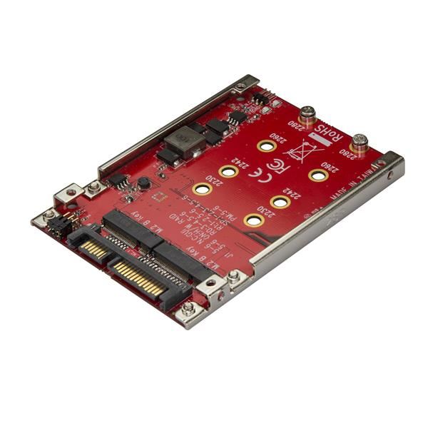 ADAPTER FOR 2 SSD M.2 TO SATA PE