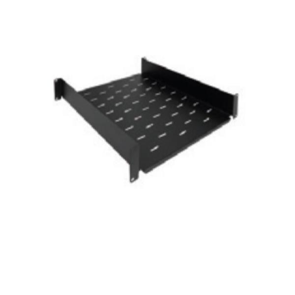 FIXED SHELF 2U P400 BLACK