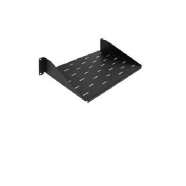 FIXED CANTILEVER SHELF 2U P410 BLACK